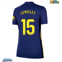 Atletico Madrid Clement Lenglet #15 Bortedrakt Dame 2025-26 Kortermet